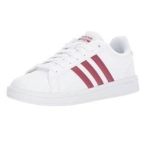 White and Red 💫 ADIDAS CLOUDFOAM